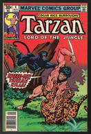 Tarzan # 4 - Marvel Comics - In English - September 1977 - John Buscema - TBE - Marvel