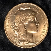 France - 20 Francs 1907 Gold - Autres & Non Classés