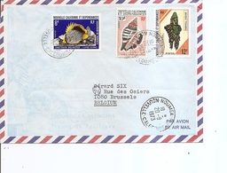 Nouvelle-Calédonie ( Lettre Par Avion De 1973 De Nouméa Vers La Belgique à Voir) - Cartas & Documentos