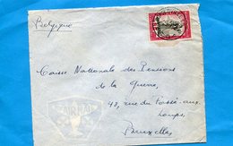 MARCOPHILIE-lettre -Congo Belge>BELGIQUE -cad-1951-Leopoldville-Stamps N°299 Création Comité Haut Katanga - Briefe U. Dokumente