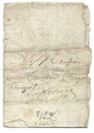 MARQUE DATEE 1696 / A IDENTIFIER - ....-1700: Precursores