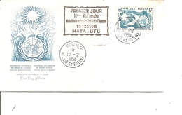 Wallis Et Futuna - Droits De L'homme ( FDC De 1958 à Voir) - Covers & Documents