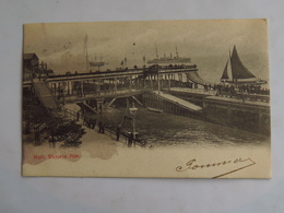 C.P.A. : HULL, Victoria Pier, Stamp In 1904 - Hull