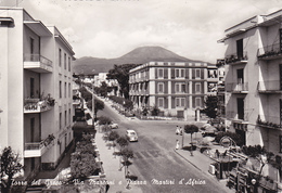 TORRE DEL GRECO /  Via Marconi E Piazza Martiri D'Africa _  Viaggiata - Torre Del Greco