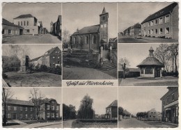 Dormagen Nievenheim - S/w Mehrbildkarte 1 - Dormagen