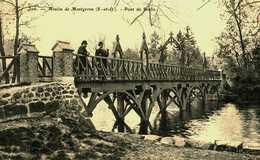 91...essonne....montgeron.....moulin Demontgeron...pont De Senlis - Montgeron