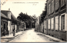 18 SANCERGUES - La Route De Saint Martin. - Sancergues