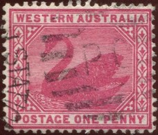 Pays :  47 (Australie Occidentale  : Colonie Britannique)      Yvert Et Tellier N° :  53 (o) - Used Stamps