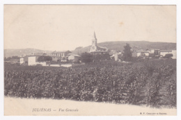 Juliénas - Vue Générale (Eglise, Vignes) Pas Circulé - Julienas
