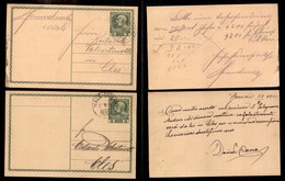 ANTICHI STATI - TERRITORI ITALIANI D’AUSTRIA - Male Trient 691 + Male Trient 692 - Due Cartoline Postali Da Malè A Bozza - Other & Unclassified
