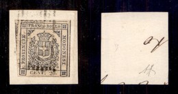 ANTICHI STATI - MODENA - 1859 - 20 Cent (15) Su Frammento - Diena (550) - Sonstige & Ohne Zuordnung