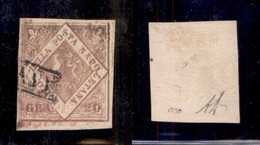 ANTICHI STATI - NAPOLI - 1858 - 20 Grana (12) Usato - Diena (1250) - Other & Unclassified