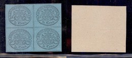 ANTICHI STATI - PONTIFICIO - 1870 - Non Ultimati - 5 Cent (32) In Quartina - Due Senza Punto Dopo A Cifra (32a) - Sempre - Other & Unclassified