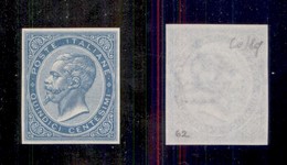 REGNO D'ITALIA - REGNO - 1865 - Prova D’Archivio (P25) - Gomma Integra - Cert. Colla (2.500) - Andere & Zonder Classificatie