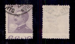 REGNO D'ITALIA - REGNO - 1908 - 50 Cent Michetti (85mec) Usato - Dentellatura Molto Spostata E Sul Bordo - Non Catalogat - Otros & Sin Clasificación