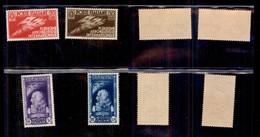 REGNO D'ITALIA - REGNO - 1935 - Salone Aeronautico (384/387) - Serie Completa - Gomma Integra (1.500) - Sonstige & Ohne Zuordnung