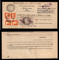 REGNO D'ITALIA - REGNO - Buoni Fruttiferi Postali - Due Coppie Del 1,75 Lire Imperiale (254) + Coppia Del 50 Cent Lupa ( - Autres & Non Classés