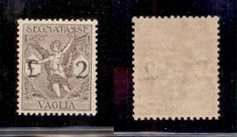 REGNO D'ITALIA - REGNO - 1924 - Segnatasse Vaglia - 2 Lire (5) - Gomma Integra - Other & Unclassified