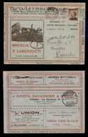 REGNO D'ITALIA - REGNO - BLP - 40 Cent (9) Su Busta Speciale (4 Lombardia) Da Brescia A Rovereto Del 16.10.26 - Compleme - Autres & Non Classés