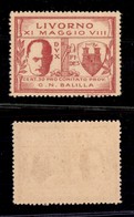 REGNO D'ITALIA - REGNO - Livorno - 1930 - 30 Cent (1) - Gomma Integra (400) - Other & Unclassified