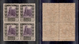 COLONIE - LIBIA - 1921 - 55 Cent Pittorica (29) In Quartina - Gomma Integra - Ottimamente Centrata - Autres & Non Classés