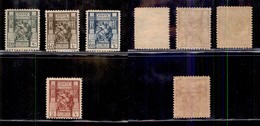 COLONIE - LIBIA - 1926/1929 - Sibilla (54/57) - Serie Completa - Gomma Integra (600) - Sonstige & Ohne Zuordnung