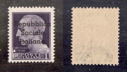 EMISSIONI LOCALI - CLN - TERAMO - 1944 - 1 Lira (8) - Gomma Integra - Diena + Fiecchi (750) - Autres & Non Classés