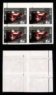 REPUBBLICA - REPUBBLICA - 2003 - 0,25 Euro Europalia (2707) - Quartina Con Dentellatura Spostata In Basso A Destra - Gom - Andere & Zonder Classificatie