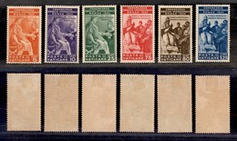 VATICANO - VATICANO - 1935 - Giuridico (41/46) - Serie Completa - Gomma Originale (400) - Otros & Sin Clasificación