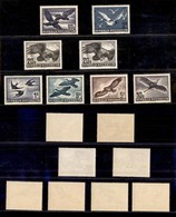 ESTERO - AUSTRIA - 1950/1953 - Uccelli I+II+III (955/956+968xy+984/987) - 3 Serie Complete - Gomma Integra (394) - Autres & Non Classés