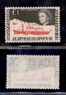 ESTERO - BRITISH ANTARTIC TERRITORY - 1969 - 1 Pound Ricerche In Antartide (24) - Gomma Integra (250) - Andere & Zonder Classificatie