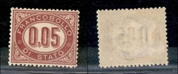 REGNO D'ITALIA - SERVIZIO - 1875 - Servizio - 5 Cent (2) - Gomma Integra Con Lievi Falle Naturali - Ottima Centratura (4 - Other & Unclassified