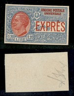 REGNO D'ITALIA - ESPRESSI - 1922 - Prove Di Macchina - Non Emesso - 1,20 Lire Espresso (8) - Sempre Senza Gomma - Sonstige & Ohne Zuordnung