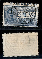 REGNO D'ITALIA - ESPRESSI - 1926 - 1,25 Lire Espresso (12) - Usato - Dentellatura Superiore Spostata Sulle Scritte Margi - Sonstige & Ohne Zuordnung