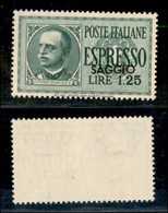 REGNO D'ITALIA - ESPRESSI - 1932 - Saggi - 1,25 Lire Espresso (15) - Senza Gomma - Other & Unclassified
