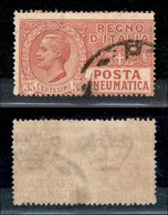 REGNO D'ITALIA - POSTA PNEUMATICA - 1927 - 35 Cent Posta Pneumatica (13) - Usato (750) - Other & Unclassified