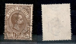 REGNO D'ITALIA - PACCHI POSTALI - 1884 - 1,5 Lire Pacchi Postali (6) - Usato (150) - Sonstige & Ohne Zuordnung