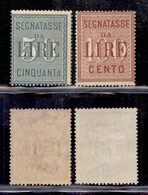 REGNO D'ITALIA - SEGNATASSE - 1884 - Segnatasse (15/16) - Serie Completa - Gomma Originale (120) - Sonstige & Ohne Zuordnung