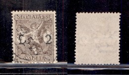 REGNO D'ITALIA - SEGNATASSE VAGLIA - 1924 - 2 Lire Segnatasse Vaglia (5) - Usato (24) - Other & Unclassified