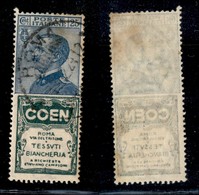 REGNO D'ITALIA - PUBBLICITARI - 1924 - 25 Cent Coen (5) - Usato - Ben Centrato (100+) - Sonstige & Ohne Zuordnung