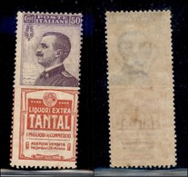 REGNO D'ITALIA - PUBBLICITARI - 1925 - 50 Cent Tantal (18) - Gomma Originale Con Leggera Traccia Di Linguella (600) - Sonstige & Ohne Zuordnung