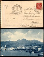 REGNO D'ITALIA - NAVIGAZIONE/PIROSCAFI - Piroscafo Dino Leoni N.T. Su 20 Cent (247) - Cartolina Da Porto Longone Per Are - Other & Unclassified
