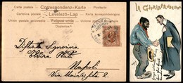 REGNO D'ITALIA - NAVIGAZIONE/PIROSCAFI - Malta Piroscafo Postale Italiano (azzurro) Su 2 Cent (69) - Cartolina Per Napol - Sonstige & Ohne Zuordnung