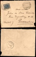 REGNO D'ITALIA - NAVIGAZIONE/PIROSCAFI - Nord America Piroscafo Postale Italiano - 25 Cent Umberto (62) Su Busta Per Per - Sonstige & Ohne Zuordnung