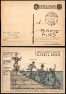 REGNO D'ITALIA - REGIE NAVI - R.Nave F.43 - Cartolina Propagandistica Per Roma Del 1.6.43 - Sonstige & Ohne Zuordnung