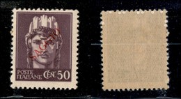 REGNO D'ITALIA - LUOGOTENENZA - 1945 - Saggio - 50 Cent Imperiale (538) - Gomma Integra - Sonstige & Ohne Zuordnung