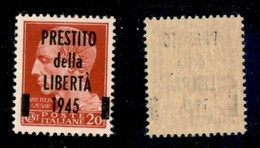REGNO D'ITALIA - LUOGOTENENZA - Lucca - 1945 - Prestito Della Libertà - 20 Cent Imperiale (Unificato 1) - Gomma Integra - Sonstige & Ohne Zuordnung