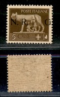 REPUBBLICA SOCIALE  - GNR BRESCIA - 1943 - 5 Cent (470/I E) - NR G - Gomma Integra (150) - Autres & Non Classés