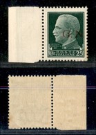 REPUBBLICA SOCIALE  - GNR BRESCIA - 1943 - 25 Cent (474/I H) - Solo GN In Soprastampa (380) - Sonstige & Ohne Zuordnung