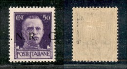 REPUBBLICA SOCIALE  - GNR BRESCIA - 1943 - 50 Cent (477/I Hb) Con Punto A Sinistra (70) - Sonstige & Ohne Zuordnung